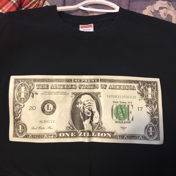 Supreme dollar tee - Picture 1 of 1